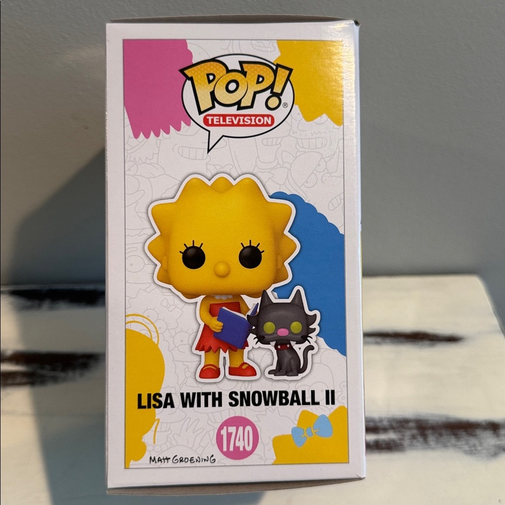 Funko Pop #1740 The Simpsons Lisa and Snowball II - Picture 4 of 4